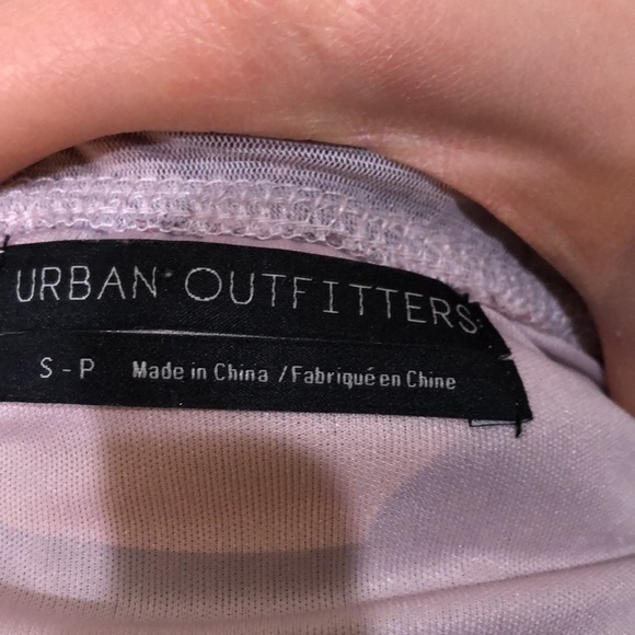 Urban Outfitters Romper Size Small Pastel Purple Renaissance Angel Print - Picture 7 of 11